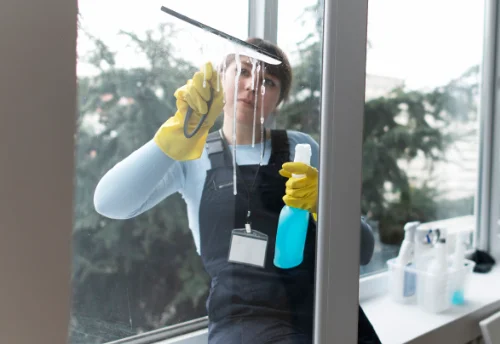 Nettoyage de vitres intérieures et extérieures à Vaudherland
